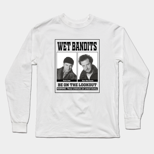 Wet Bandits (1) - Merry Christmas - Long Sleeve T-Shirt