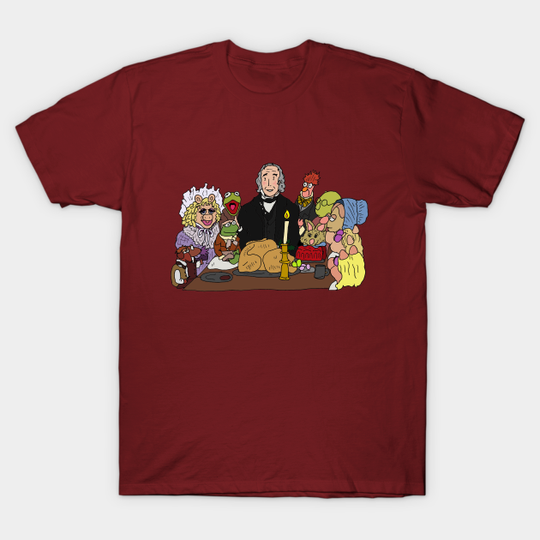 Muppets Christmas Carol - Thankful heart, no writing - Muppet Christmas Carol - T-Shirt
