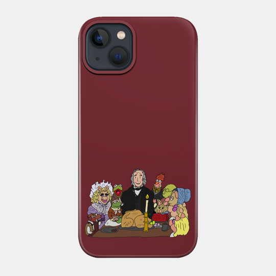 Muppets Christmas Carol - Thankful heart, no writing - Muppet Christmas Carol - Phone Case