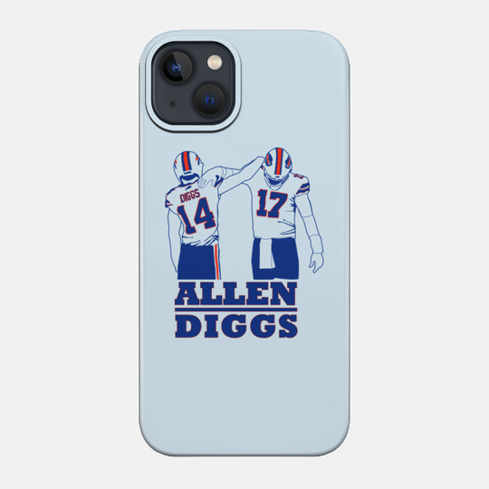 Buffalo Bills Stefon Diggs & Josh Allen - Buffalo Bills Fans - Phone Case