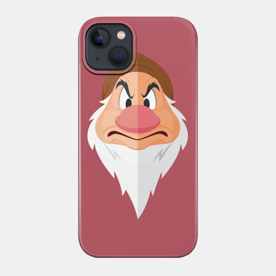 Grumpy - Snow White And The Seven Dwarfs - Phone Case