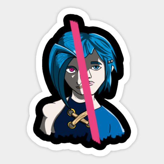 Jinx - League Of Legends - Sticker