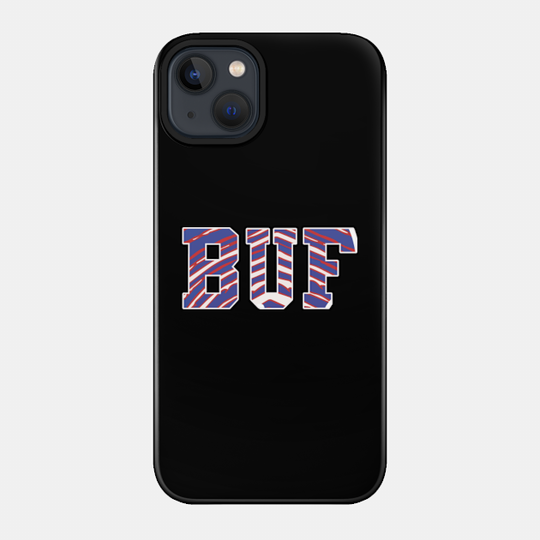 Buffalo Zebra BUF - Buffalo Bills - Phone Case