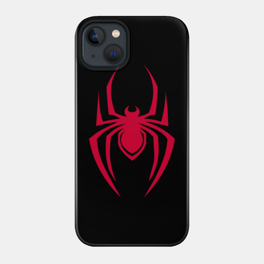 Spider Emblem - Miles Morales - Phone Case