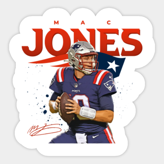 Mac Jones - Mac Jones New England Patriots - Sticker