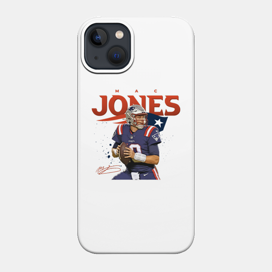 Mac Jones - Mac Jones New England Patriots - Phone Case