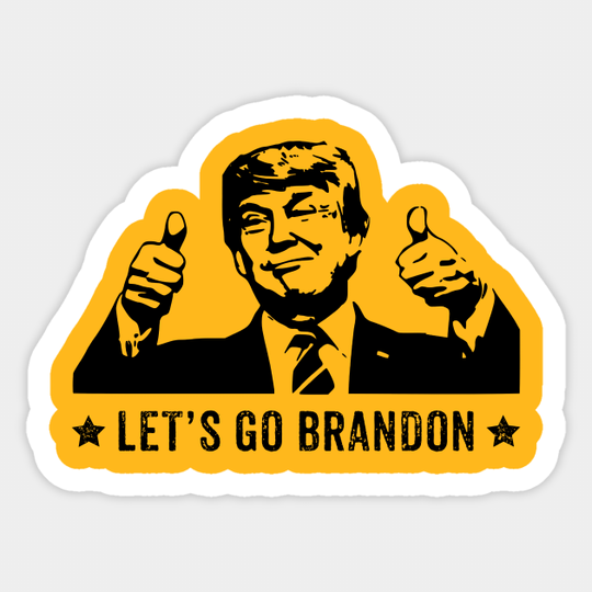 lgbfjb community let's go brandon - Fuck Biden - Sticker