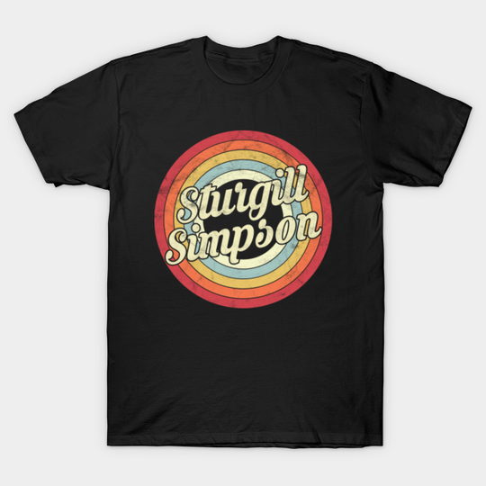 Sturgill - Retro Style - Sturgill Simpson - T-Shirt