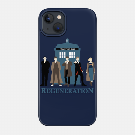 Latest Regenerations - Doctor Who - Phone Case