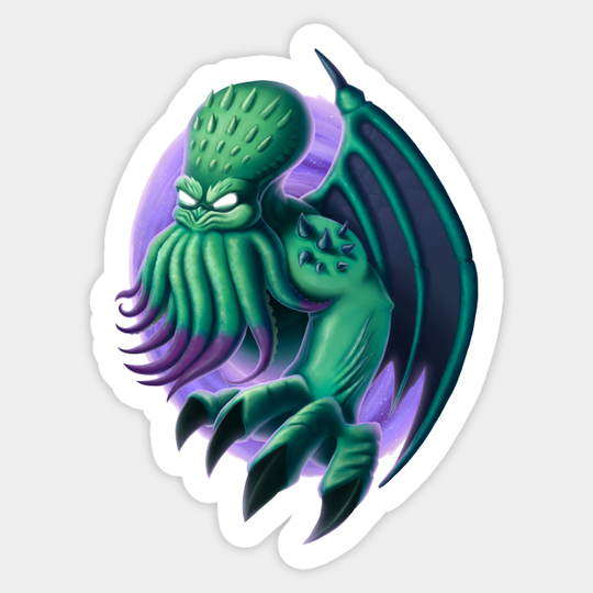 Galactic Cthulhu - Cthulhu - Sticker