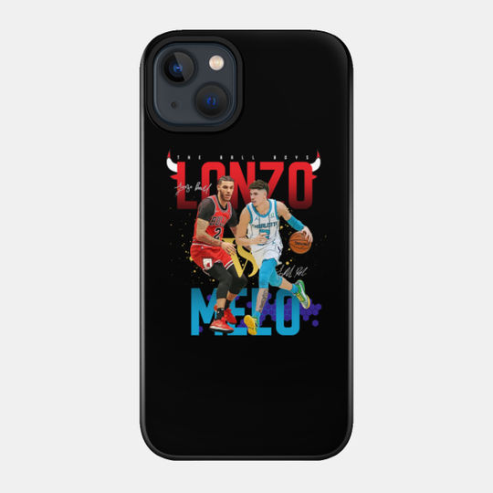 Lonzo vs Melo - Lonzo Ball Lamelo Ball - Phone Case