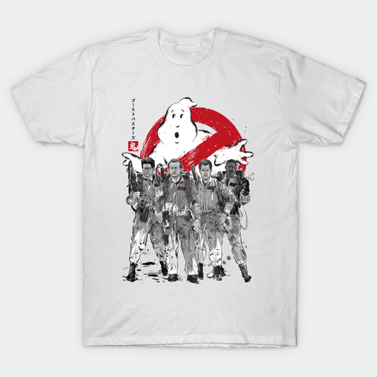 Ghostbusters sumi-e - Ghostbusters - T-Shirt