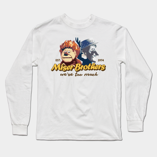 heat miser and snow miser brothers - Heat Miser - Long Sleeve T-Shirt