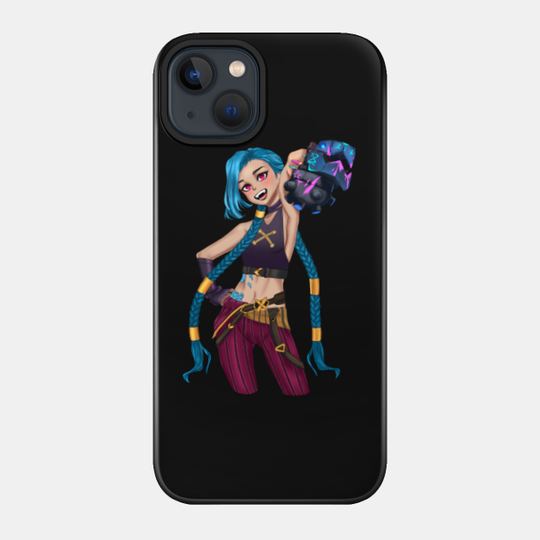 Jinx Arcane - League Of Legends - Phone Case