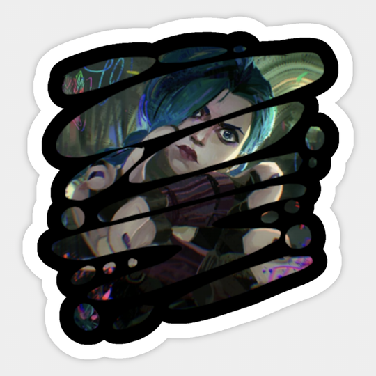 arcane jinx - Arcane - Sticker