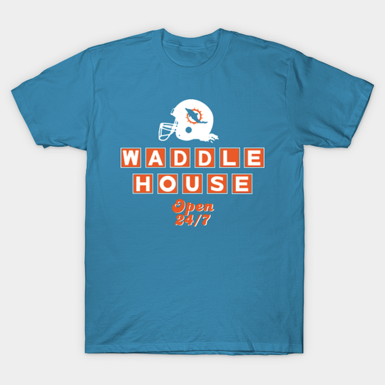 WADDLE HOUSE MIAMI - Miami Dolphins - T-Shirt