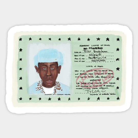 CALL ME IF YOU GET LOST - Tyler The Creator - Sticker
