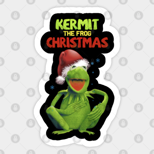 KERMIT CHRISTMAS - Christmas - Sticker
