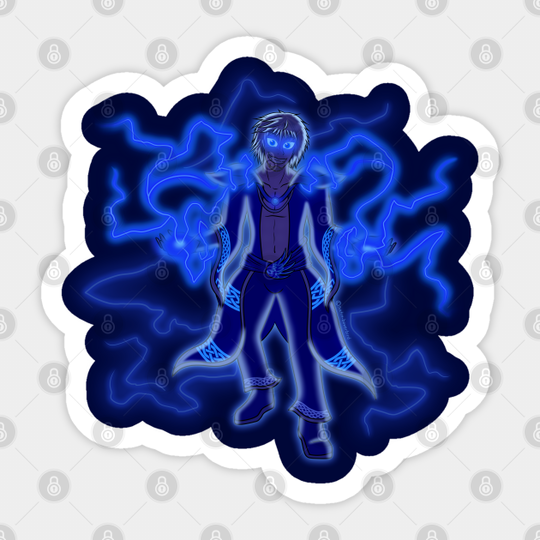 The Blue Mage (V2) - Mage - Sticker