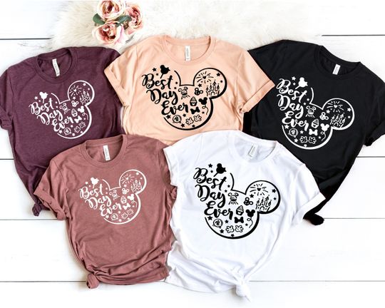 Disney Best Day Ever Shirt, Disney Women's Shirt, Best Day Ever Shirt