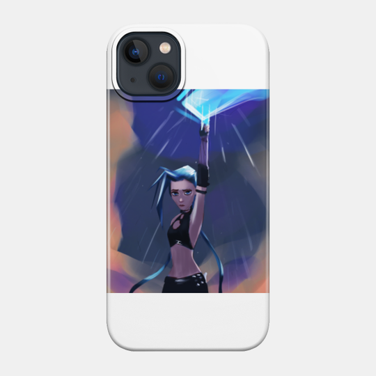 Light it up and I’ll find you - Jinx League Of Legends - Phone Case