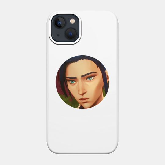 Caitlyn's Beautiful Face - Arcane LoL - Caitlyn - Phone Case