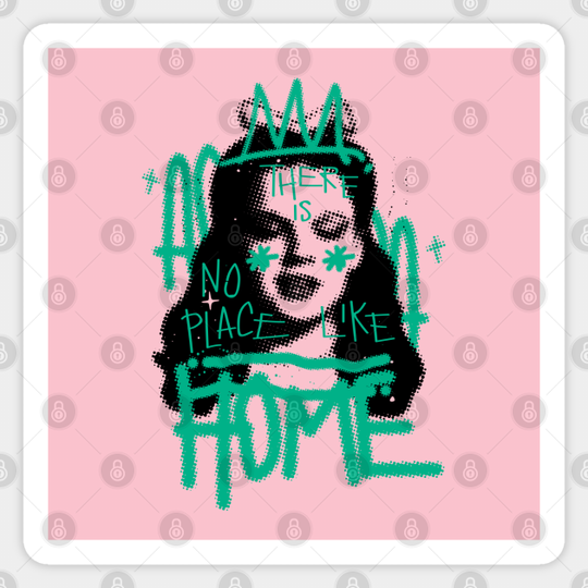 There's No Place Like Home - The Wizard Of Oz - Sticker