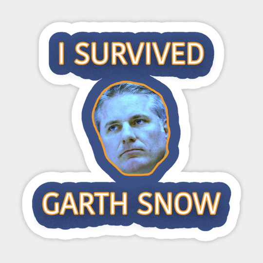 I Survived Garth Snow - Islanders - Sticker