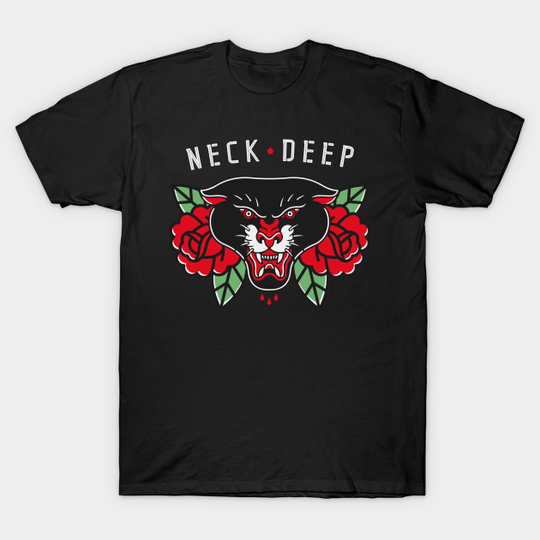 Neck Deep - Tattoo Design - T-Shirt
