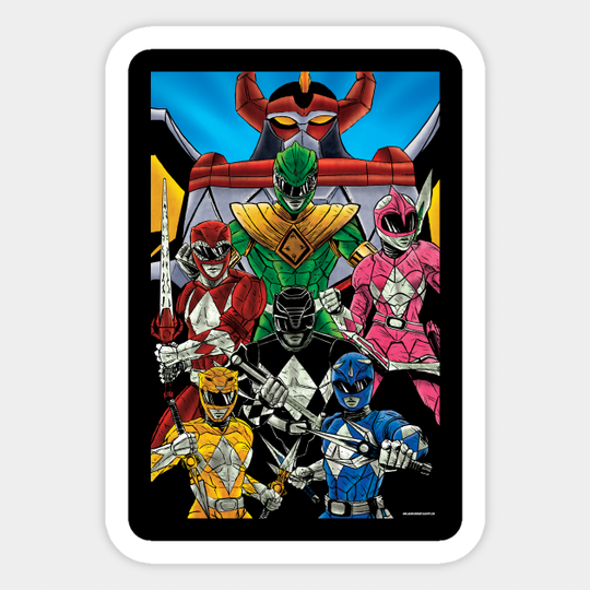 GO! GO! POWER RANGERS - Power Rangers - Sticker