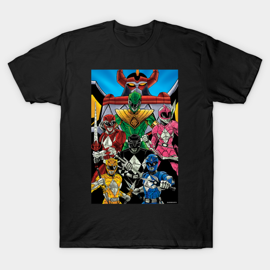 GO! GO! POWER RANGERS - Power Rangers - T-Shirt