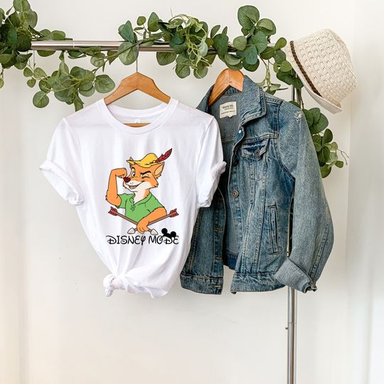 Disney Mode T-shirt With Robin Hood T-shirt, Funny Disney Vacation Shirt