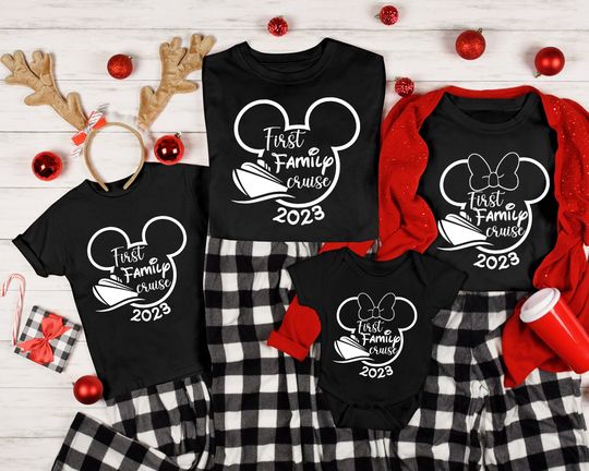 First Family Cruise Shirts, Disney Cruise Shirts, Matching Disney Shirts, Cruise Tee