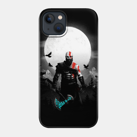 Mountain God of War - Epic Video Game - Kratos Hero - Video Game - Phone Case