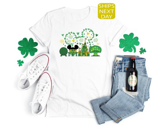 Disney St Patricks Day Shirt, Happy Mouse Saint Patrick's Day Shirt, Patricks Day Shirt