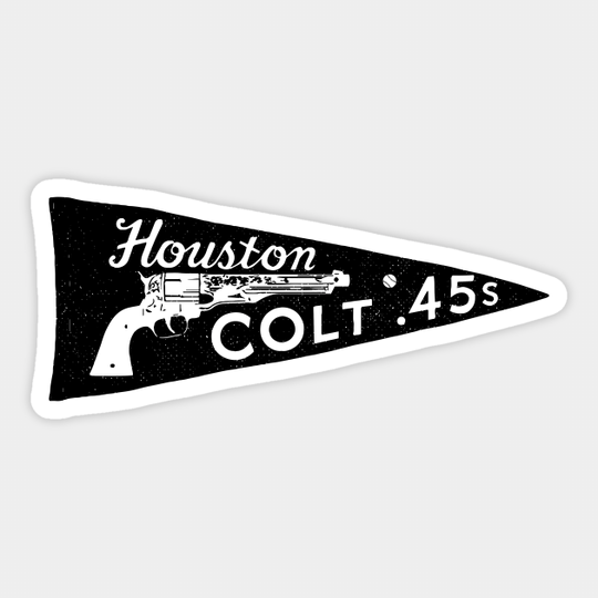 Defunct - Houston Colt 45s - Texas - Sticker