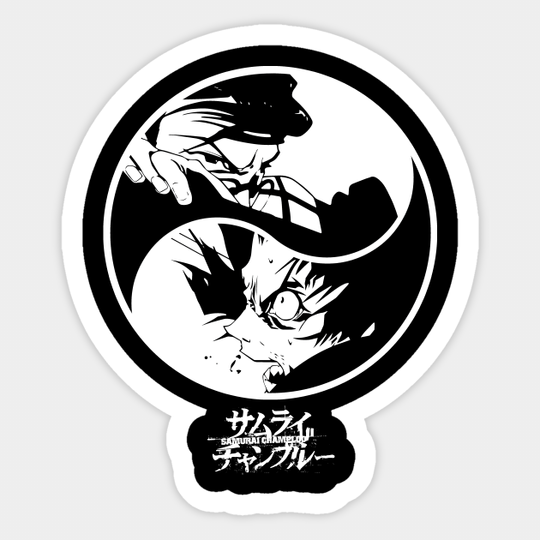 Samurai Champloo Opposites - Samurai Champloo - Sticker