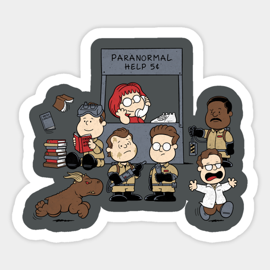 The Busters Are In! - Ghostbusters - Sticker