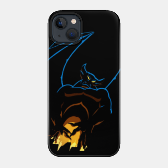 Chernabog Night on Bald Mountain Negative Space - Chernabog - Phone Case