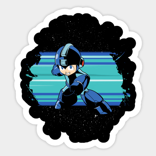 Megaman the Hero of 20XX - Mega Man - Sticker