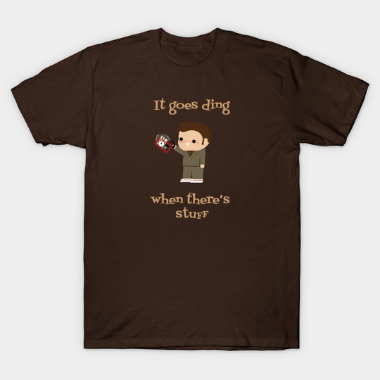 It goes ding - Doctor Who - T-Shirt