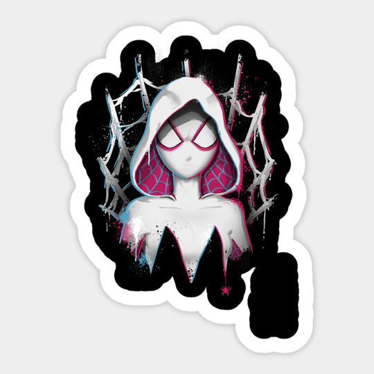 Splatter gwen - Spider Gwen - Sticker