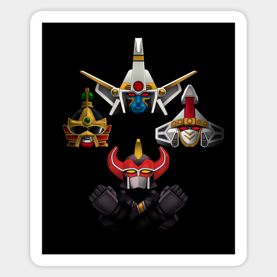 Zord Rhapsody - Power Rangers - Sticker