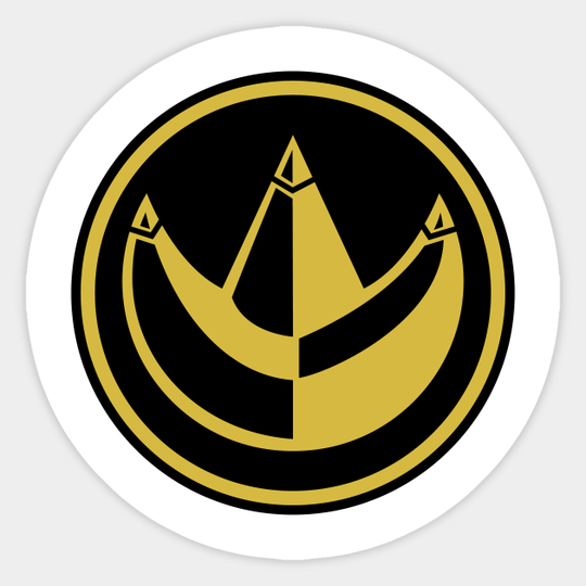 Dragonzord Coin - Power Rangers - Sticker