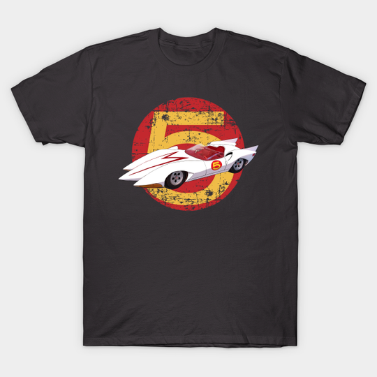 Mach 5 - Distressed - Speed Racer - T-Shirt