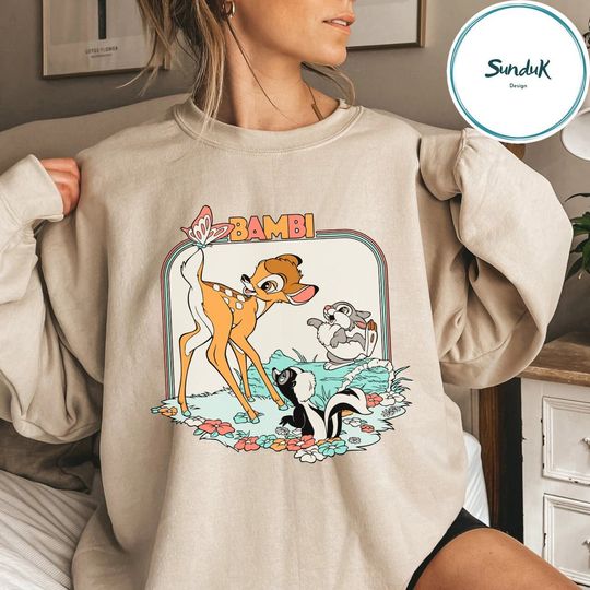 Disney Bambi Retro 90 Sweatshirt