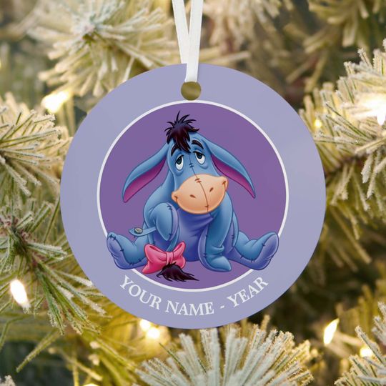 Eeyore Ornament, Winnie the Pooh Ornament, Disney Christmas Ornament