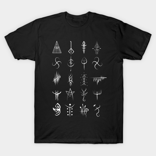 Bloodborne caryll runes - Bloodborne - T-Shirt