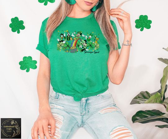 Disney Shenanigan Squad Shirt, St Patricks Day Disney Shirt