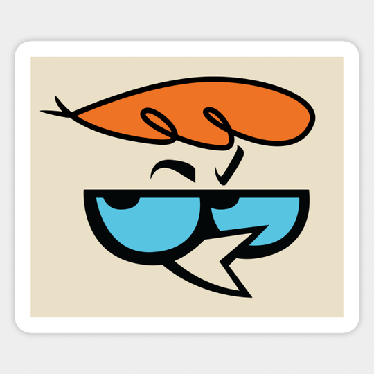 Dexter Attitude! - Dexters Laboratory - Sticker